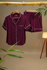 Premium Bamboo Short Sleeve Pajama Set