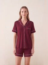 Premium Bamboo Short Sleeve Pajama Set